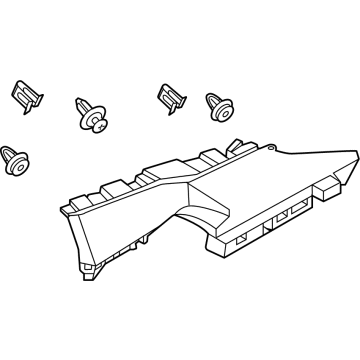 Nissan 76934-5MP0A FINISHER-REAR PILLAR, RH