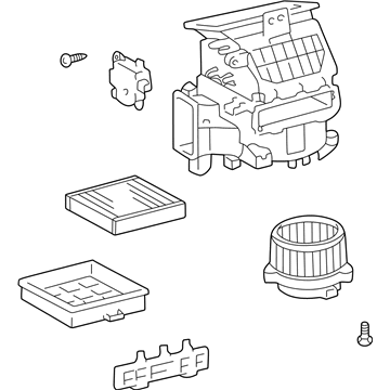 Lexus 87130-50090 Blower Assembly