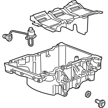 GM 12670438 Oil Pan