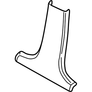 BMW 51-43-8-226-583 Cover, B-Column Bottom Left