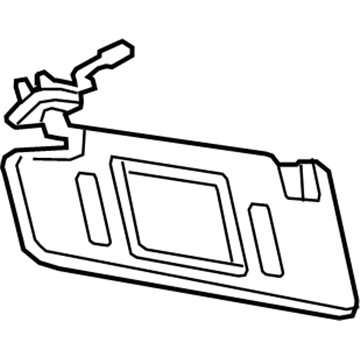 GM 23165211 Sunvisor
