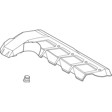 Kia 292402M000 Engine Cover Assembly