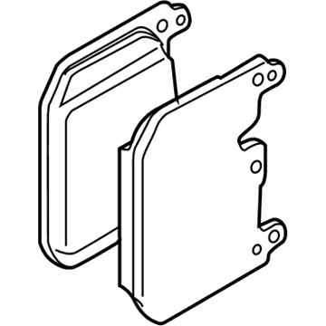 BMW 34-10-6-889-266 Repair Kit, Brake Pads Asbes