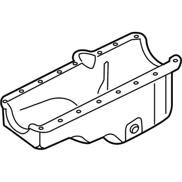 GM 12597151 Oil Pan