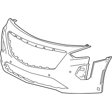 GM 84713014 Bumper Cover