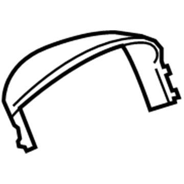 GM 25804699 Plate Asm-Instrument Panel Cluster Trim *Ebony