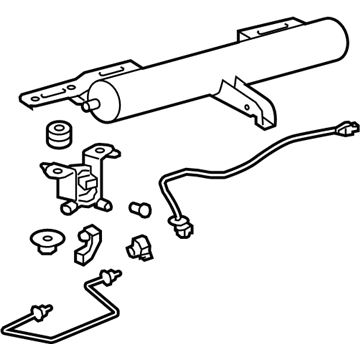 Lexus 48990-48020 Tank Assy, Pneumatic W/Tube