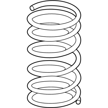 BMW 31-33-8-090-598 FRONT COIL SPRING