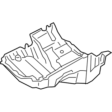 BMW 11-14-8-583-377 ACOUSTIC COVER FOR OIL PAN