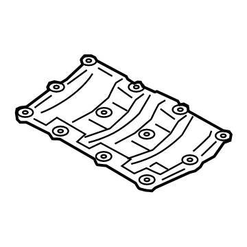 BMW 11-13-7-634-190 Oil Deflector