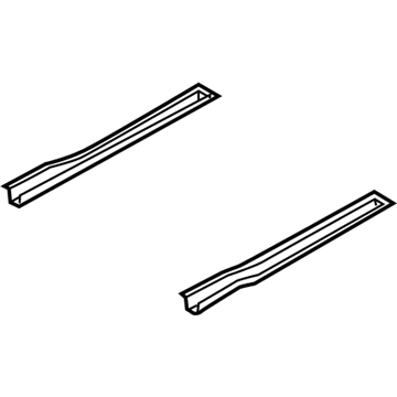 Kia 0K32A53661 Frame-B, RH