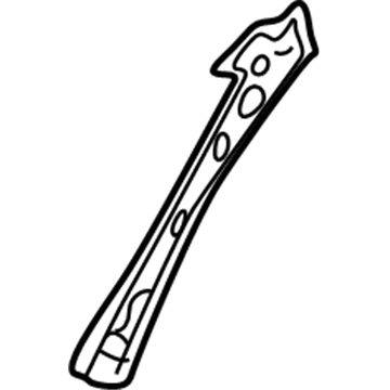Kia 0K32A70240A Pillar-Front In, RH