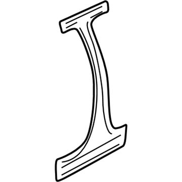 Kia 0K3YA70281 Pillar-B Outer, RH