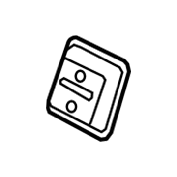 Kia 89395A7000WK Catch Cover-Rear Back