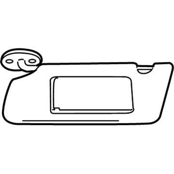 Mopar 6KM08DX9AB VISOR