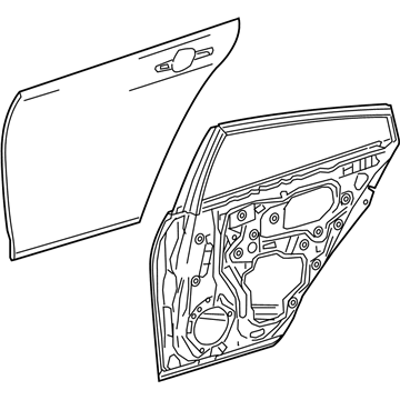 Toyota 67003-47210 Door Shell
