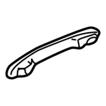 Honda 83240-S0X-A01ZA Grab Rail Assy. *G50L* (LIGHT FERN)