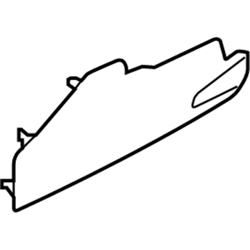 Kia 846903W000GAH Cover Assembly-Console S