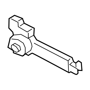 BMW 51-45-6-831-912 GLOVE BOX DAMPER