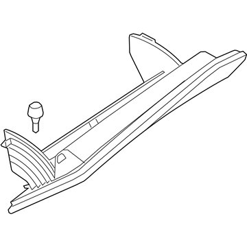 BMW 51-16-7-938-186 GLOVE BOX LID