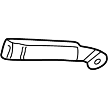 GM 89024334 Buckle End