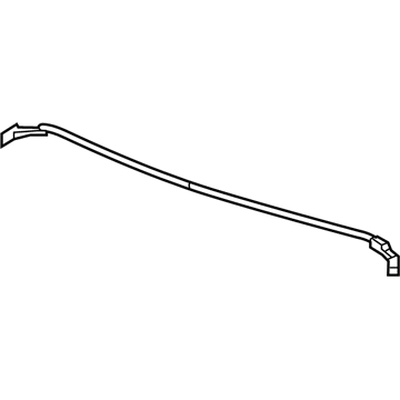GM 15879581 Weatherstrip Asm-Hood Rear