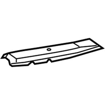 Lexus 57427-48030 Reinforcement, Front Floor, NO.3 RH