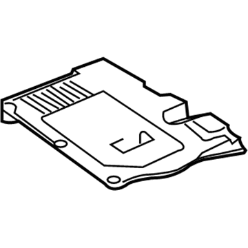 Lexus 53796-48091 Cover, Engine Room Side, LH