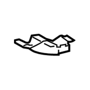 Lexus 57163-0E010 Reinforcement, Front Crossmember, NO.1 RH