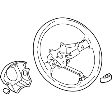 Hyundai 56110-2C320-LK Steering Wheel Assembly