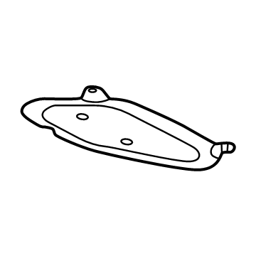 Toyota 51447-50020 PROTECTOR, OIL PAN