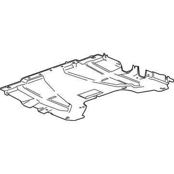 GM 23334082 Lower Shield
