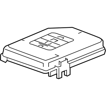 GM 84733372 COVER-ENG WRG HARN FUSE BLK
