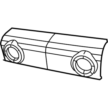 Mopar 1ML27TZZAA APPLIQUE-FASCIA