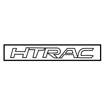 Hyundai 86316-N9000 EMBLEM-HTRAC