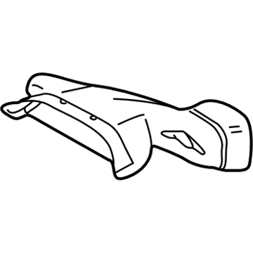 Lexus 17750-AA011 Inlet Assy, Air Cleaner