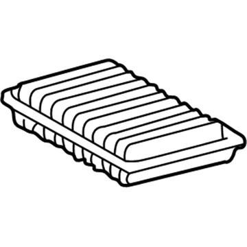 Lexus 17801-YZZ01 Element Sub-Assy, Air Cleaner Filter