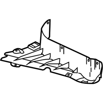 BMW 51-71-8-044-951 Covering Lower Left