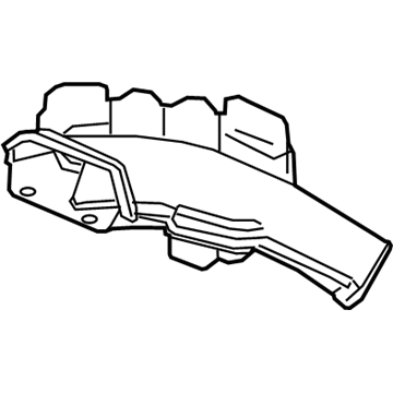 Honda 17243-RLV-A10 Tube A, Air Inlet