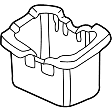 Honda 82456-S82-A00 Protector, RR. Center Seat Belt