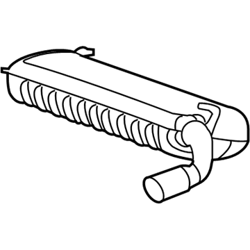 Mopar 5105123AK MUFFLER-Exhaust