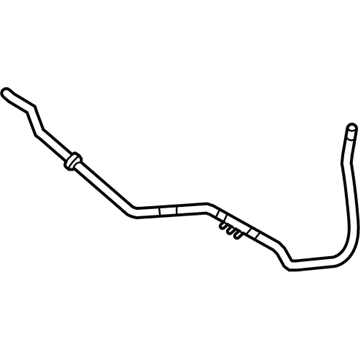 BMW 11-66-7-791-509 Vacuum Pipe