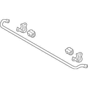 Kia 55510G2200 Bar Assembly-Rear Stabilizer