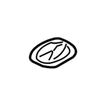 Acura 17120-RJA-A00 Emblem (A)