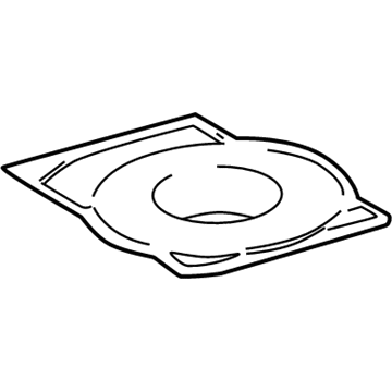 Toyota 64779-48010 Spare Tire Panel