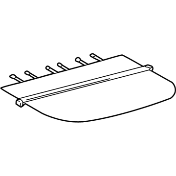 Lexus 64910-48020-C0 Cover Assy, Tonneau