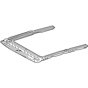 Toyota 63202-21053 Rail Assembly
