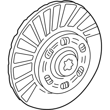 Ford 8R3Z-7550-B Clutch
