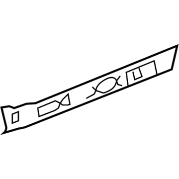 GM 22770430 Inner Rocker