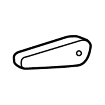 Lexus 72890-60100-A0 Seat Armrest Assembly, Center Left